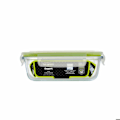 Pikkukuva 1 / 2: Lounaslaatikko - San Ignacio - 640 ml - Borosilikaattilasi - Pinottava - Läpinäkyvä Transparent