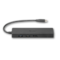 Miniatyrbillede 3 af 3: USB-C Hub - I-TEC - SLIM HUB - 3 USB 3.0 Porte - Gigabit Ethernet - Indbygget USB-C 3.1 Kabel