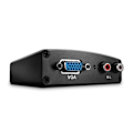 Miniatyrbillede 1 af 3: VGA & audio til HDMI konverter - LINDY - FullHD 1080p - Plug-and-Play - Sort