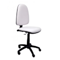 Miniatyrbillede 1 af 2: Ergonomisk kontorstol med højdejusterbar permanent kontaktmekanisme Polstret sæde og ryg i lignende stof