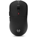 Miniatyrbillede 1 af 2: Gamingmus - KROM - KLEVER Sort - Ultralet 55g - 10000 DPI optisk sensor - 6 knapper Svart