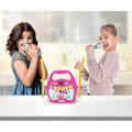 Miniatyrbild 3 av 5: Minnie Mouse Bluetooth-högtalare med ljuseffekter, mikrofoner och uppladdningsbart batteri Flerfärgad