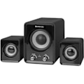 Miniatyrbillede 2 af 2: Aktiv højttaler - Defender - 2.0 - 16W - USB - Kablet - Sort