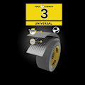 Miniatyrbillede 5 af 5: 3M universal reparationsklud - grå - 25mx48mm Grå