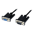 Pikkukuva 2 / 4: Serial RS232 DB9 Crossover Null Modeemi Kaapeli - STARTECH.COM - 2 m - Musta