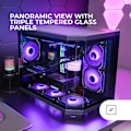 Miniatyrbillede 2 af 3: MARS GAMING Mini Tower Kabinet