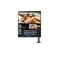 Miniatyrbillede 1 af 4: SKÆRM LG 28" Sort 28MQ780-B 16:9 Nano IPS LED QHD 2560x2880 300cd/m2 2xHDMI DP USB-C 2xUSB 3.0 Justerbar ergonomisk stander