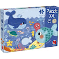 Miniatyrbild 1 av 5: XXL Pussel - Ocean - GOULA - 4 element - 60 x 52 cm - För baby från 24 månader till 2 år Flerfärgad
