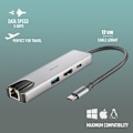 Miniatyrbild 2 av 6: Multiport USB-C-adapter - NGS - WONDERDOCK SUPRA - Ultralätt aluminium - 4 portar - 4K HDMI