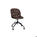 Pikkukuva 1 / 2: Polypropeenityötuoli DKD Home Decor mörkbrun/svart