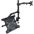 Miniatyrbillede 1 af 2: TooQ DB1200TN-B bordstativ til 13"-32" skærme og bærbare computere.
