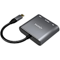 Miniatyrbild 2 av 2: Adapter - AISENS - USB-C till HDMI/USB-C/Tipo A USB 3.0 - 3 in 1 - Grå