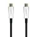 Miniatyrbillede 1 af 3: Aisens - A148-0377 - HDMI V2.0 AOC premium hastighed/HEC-kabel 4K60Hz 4:4 18Gbps, A/M-A/M, sort, 15 m