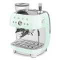 Miniatyrbillede 3 af 4: Expresso - SMEG - EGF03PGEU - 20 bar - 1650 Watt - 250g kaffebønner - Grøn