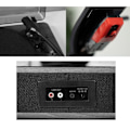 Miniatyrbillede 3 af 4: Muse MT-106 WB, Pladespiller i sort med 3 hastigheder 33/45/78 omdrejninger, Effekt 2x5W - Bluetooth, USB til afspilning og kodning sort