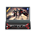 Pikkukuva 1 / 4: Bluetooth handsfree-multimediaautoradio 7" LCD-kosketusnäyttö 1080P MP5 AVI DivX RDS