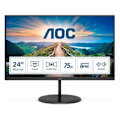 Miniatyrbild 2 av 6: PC-skärm - AOC Q24V4AE - 24" QHD - VA-panel - 4 ms - 75Hz - HDMI / DisplayPort