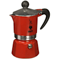 Miniatyrbillede 1 af 2: Bialetti 4961 - KVM SWITCH - Espressomaskine til Kop, Aluminium, Rød, 30 x 20 x 15 cm