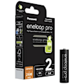 Miniatyrbillede 3 af 3: Panasonic eneloop pro HR06 LR6 (AA) NiMH genopladeligt batteri 2500 mAh 1,2 V 2 stk.