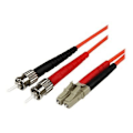 Pikkukuva 2 / 4: Duplex Multimode optinen kuitukaapeli 50/125 OM2 LC - ST - LSZH - 5 m - STARTECH