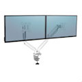 Miniatyrbild 1 av 4: Fellowes dubbel monitorarm - Platinum Series - Vit - Tiltbar - För 32"-65" skärmar