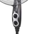 Miniatyrbillede 4 af 6: Gulvventilator - Orbegozo - SF 0156 - 45 cm - Sort/Sølv - 3 hastigheder Svart silver
