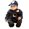 Miniatyrbild 2 av 3: Babypoliskostym - NO NAME - Polisfånge - Blå - Polyester - Inredning Blå