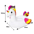 Miniatyrbillede 3 af 4: BESTWAY Unicorn XXL ride på float 224 x 164 cm Flerfärgad