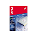Pikkukuva 2 / 2: APLI PAPER Itseliimautuva valkoinen 70 x 25,4 mm 3300 tarra(a) (100 arkkia x 33) tarrat