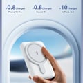 Pikkukuva 6 / 6: Nopea lataus ulkoakku, 2x Type-C, 20 W, 5 000 mAh - Vention (FHSP0) - Rosa