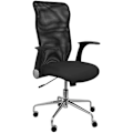 Miniatyrbillede 2 af 2: Ergonomisk stol - PIQUERAS Y CRESPO - Sort - Mesh ryglæn - Justerbare armlæn - 1 pers. Svart