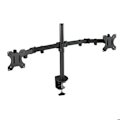 Miniatyrbillede 1 af 3: Skærm bordmontering - TooQ - DB1232TN-B - 13"-32" - 2 x 8 Kg - Neigbar Sort