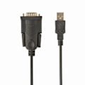 Miniatyrbillede 4 af 4: USB-kabel - Cablexpert - UAS-DB9M-02 - 1,5 m - USB (M) til DB-9 (M) - Sort