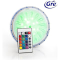 Miniatyrbillede 1 af 2: GRE - LED Farveprojektor til stål-/metal-overjordiske pooler LED färg