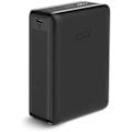 Pikkukuva 2 / 5: Powerbank Ksix Mini Lithium Polymer 10 000 mAh 10 W USB-A–USB-C -kaapeli Mukana samanaikainen lataus musta (nano, 20 000 mAh) Svart