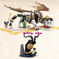 Miniatyrbillede 3 af 6: LEGO® 71809 NINJAGO er lig med Dragemesteren, Ninja-legetøj med 5 Ninja-minifigurer inklusive Lloyd og Nya-karakterer Flerfarvet