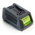 Miniatyrbillede 1 af 2: Universel batterioplader GREENWORKS G24UC 24V - Sort og grøn svart och grönt