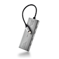 Miniatyrbild 1 av 6: USB-C-hubb - NGS - WONDER4-C - 4 portar - 5 Gbps - Aluminium - 180 mm