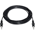 Miniatyrbillede 2 af 2: Stereo lydkabel - AISENS A128 - 0144 - Jack 3,5 - 10 m - Sort Svart