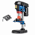 Miniatyrbillede 1 af 6: Søjlebor - SCHEPPACH - DP16VLS - 500W - Indbygget laser Blå