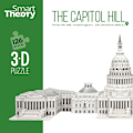 Miniatyrbillede 2 af 6: Puzzle 3D - ColorBaby - Capitole - 126 dele - Model 49660 - Multicolor