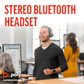 Miniatyrbild 2 av 4: Headset - Bluetooth - trådlöst, trådbundet - USB-C, USB-A via Bluetooth-adapter - HP Inc. - Poly Voyager 4320-M - Headset