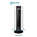 Miniatyrbillede 4 af 4: Tårnventilator - Orbegozo - TW 0800 - 79 cm - Oscillation - Moderne sort design sort