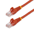 Miniatyrbillede 1 af 2: Cat5e UTP netværkskabel uden krog - STARTECH - 50 cm Rød - PoE kompatibel