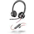 Pikkukuva 3 / 3: HP Poly Blackwire 8225 stereo USB-C kuulokkeet + USB-C/A-sovitin