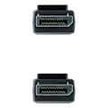 Pikkukuva 3 / 4: DisplayPort-kaapeli NANOCABLE HDR 8K Ultra HD Musta - - - NANOCABLE