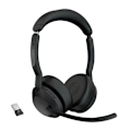 Pikkukuva 1 / 3: Jabra Evolve2 55 UC Stereo - Kuulokkeet - korvalla - Bluetooth - langaton - aktiivinen melunvaimennus - USB-A - musta -