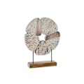 Miniatyrbillede 1 af 3: dekorativ abstrakt jernfigur (40 x 10 x 51 cm)