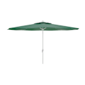 Miniatyrbillede 1 af 4: Marbueno Parasol Grøn Polyester Stål Ø 270 cm