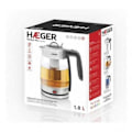 Pikkukuva 2 / 3: Vesijohtokannu - Haeger - Täydellinen tee - 2200 W - 1,8 L - Langaton kaato